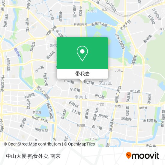中山大厦-熟食外卖地图