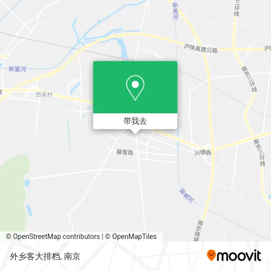 外乡客大排档地图