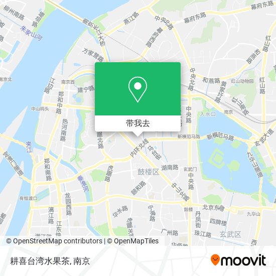 耕喜台湾水果茶地图