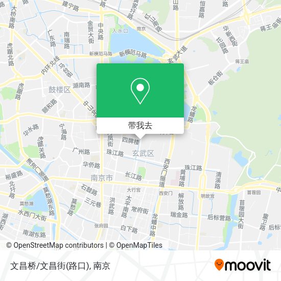 文昌桥/文昌街(路口)地图