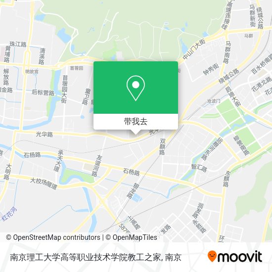 南京理工大学高等职业技术学院教工之家地图