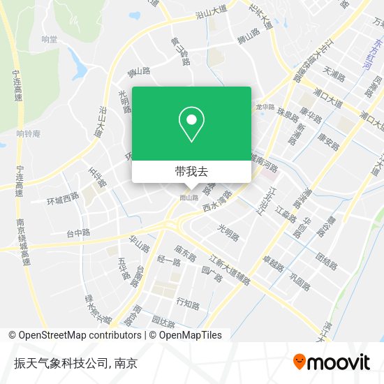 振天气象科技公司地图