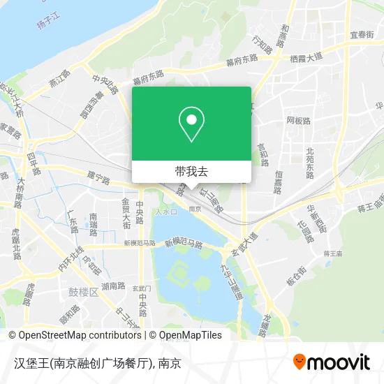 汉堡王(南京融创广场餐厅)地图