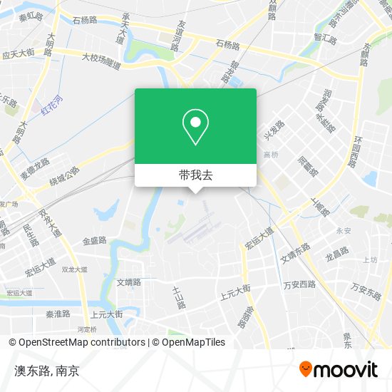澳东路地图