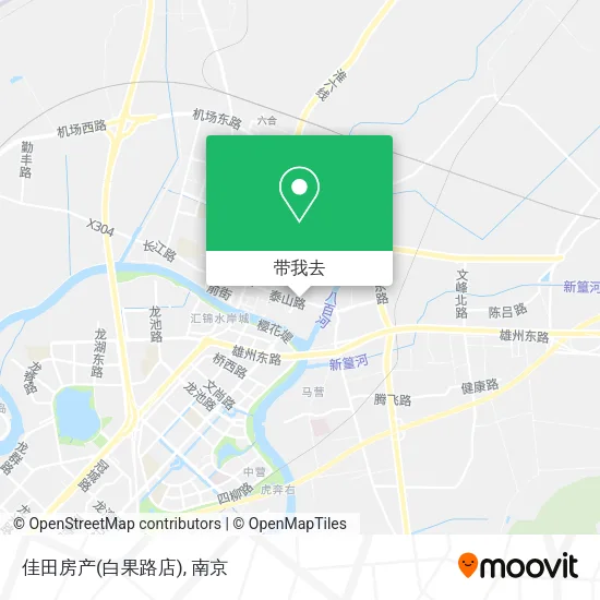 佳田房产(白果路店)地图