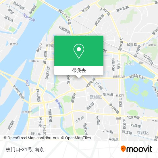 校门口-21号地图