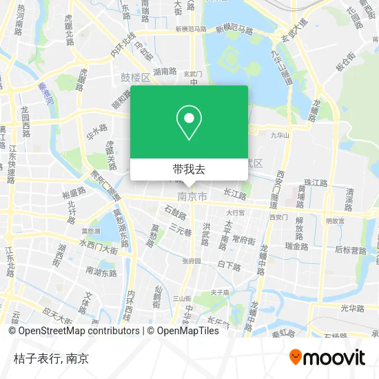 桔子表行地图