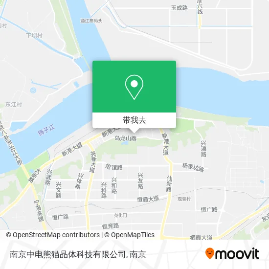 南京中电熊猫晶体科技有限公司地图