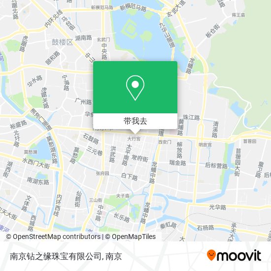 南京钻之缘珠宝有限公司地图