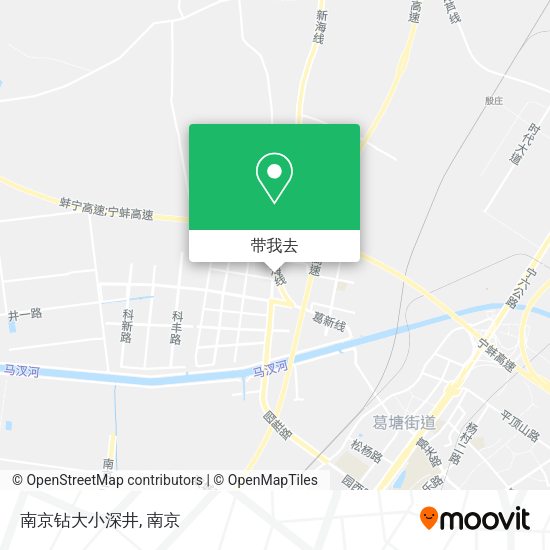 南京钻大小深井地图