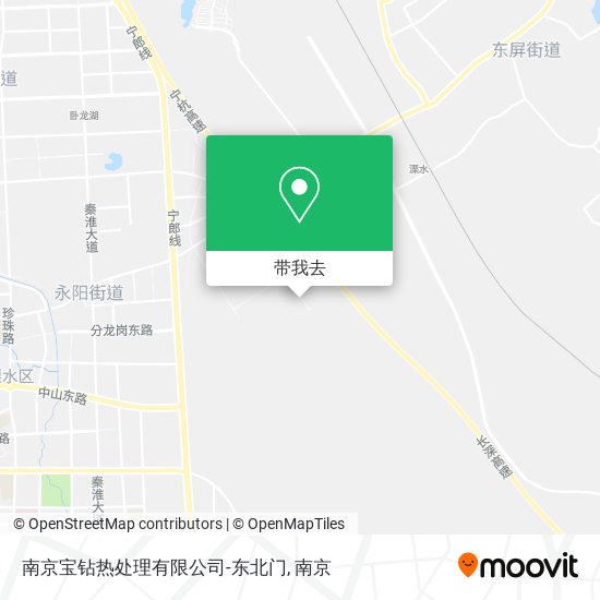 南京宝钻热处理有限公司-东北门地图
