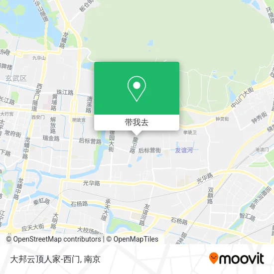 大邦云顶人家-西门地图
