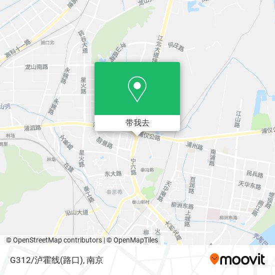 G312/泸霍线(路口)地图