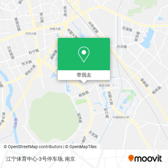 江宁体育中心-3号停车场地图
