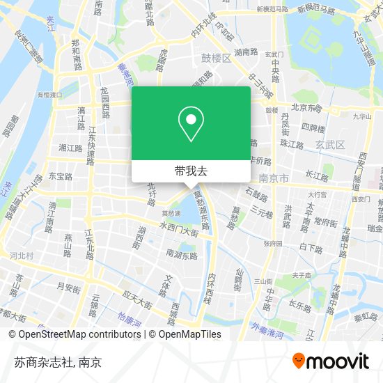 苏商杂志社地图
