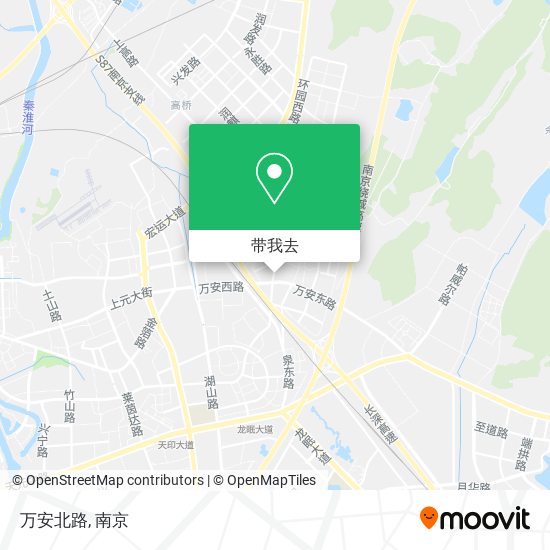 万安北路地图