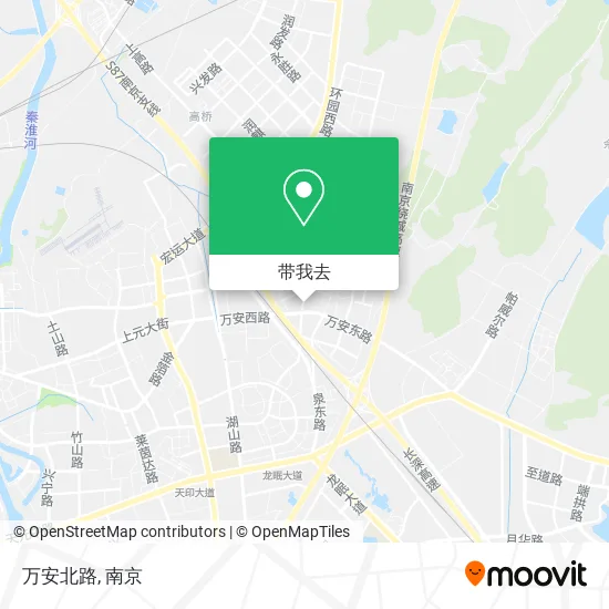 万安北路地图