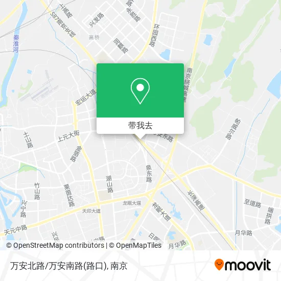 万安北路/万安南路(路口)地图