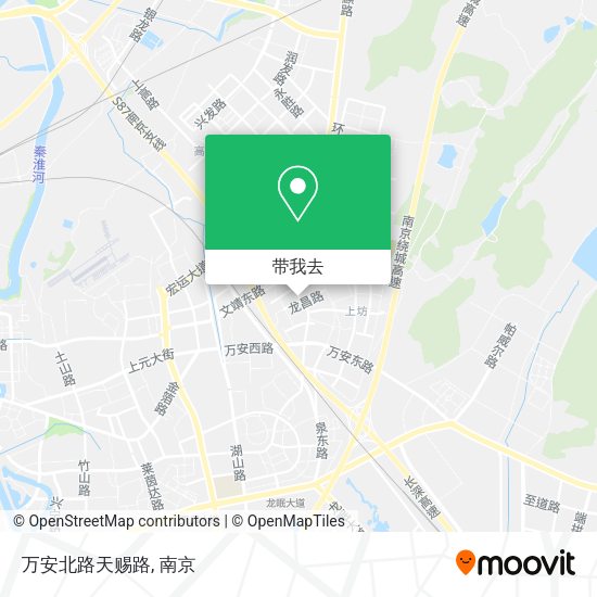 万安北路天赐路地图