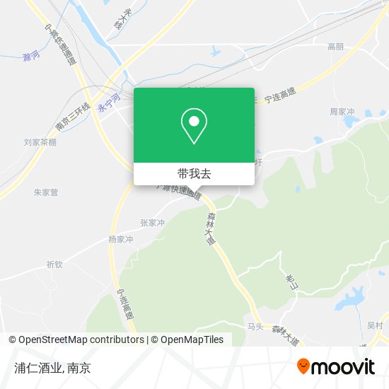 浦仁酒业地图