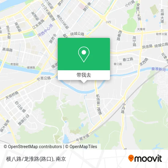 横八路/龙淮路(路口)地图