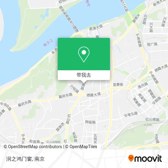 润之鸿门窗地图