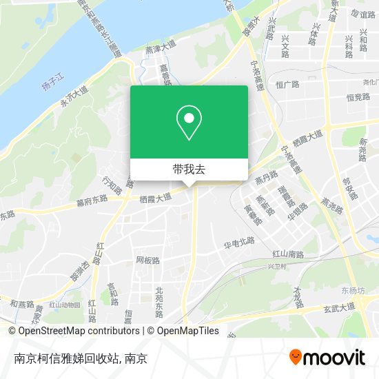 南京柯信雅娣回收站地图
