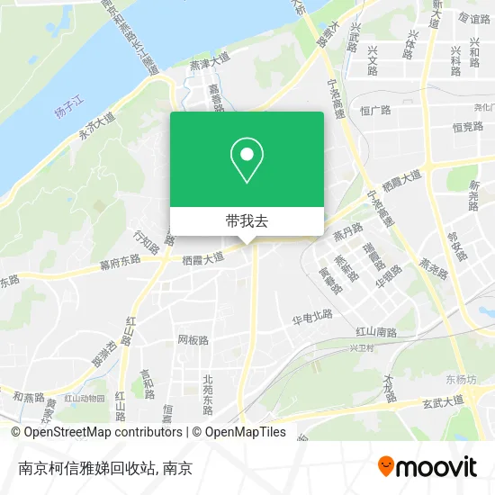 南京柯信雅娣回收站地图