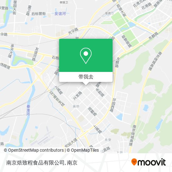 南京焙致程食品有限公司地图
