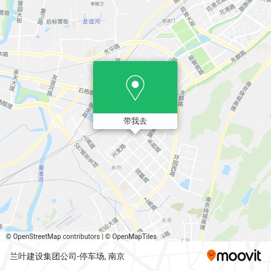 兰叶建设集团公司-停车场地图