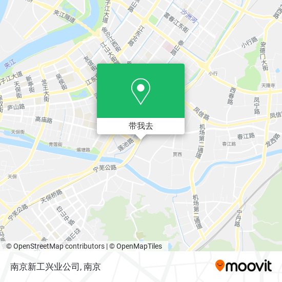 南京新工兴业公司地图