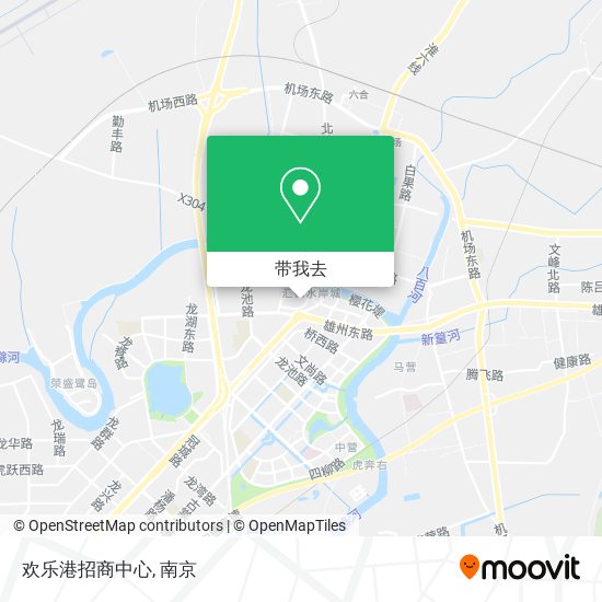 欢乐港招商中心地图