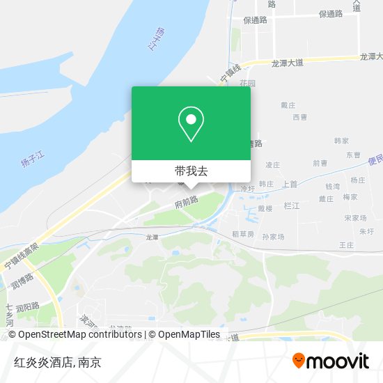 红炎炎酒店地图