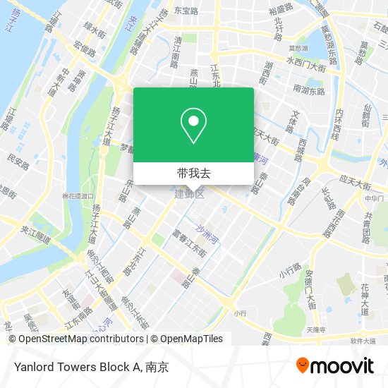 Yanlord Towers Block A地图