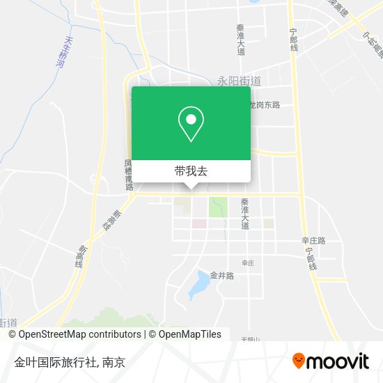 金叶国际旅行社地图