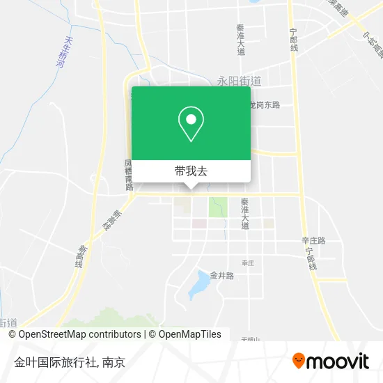 金叶国际旅行社地图