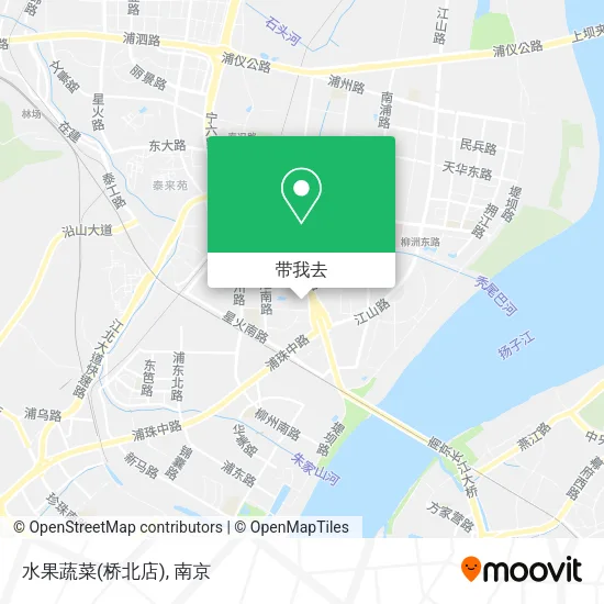 水果蔬菜(桥北店)地图