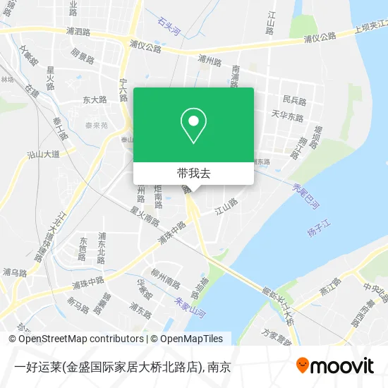 一好运莱(金盛国际家居大桥北路店)地图