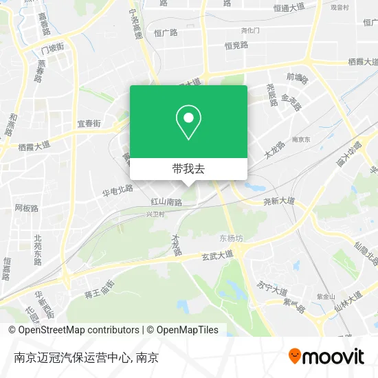 南京迈冠汽保运营中心地图