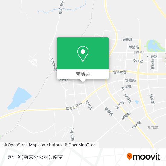博车网(南京分公司)地图