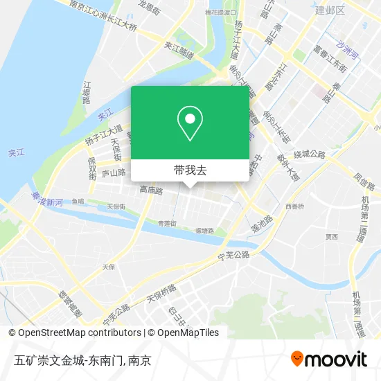 五矿崇文金城-东南门地图