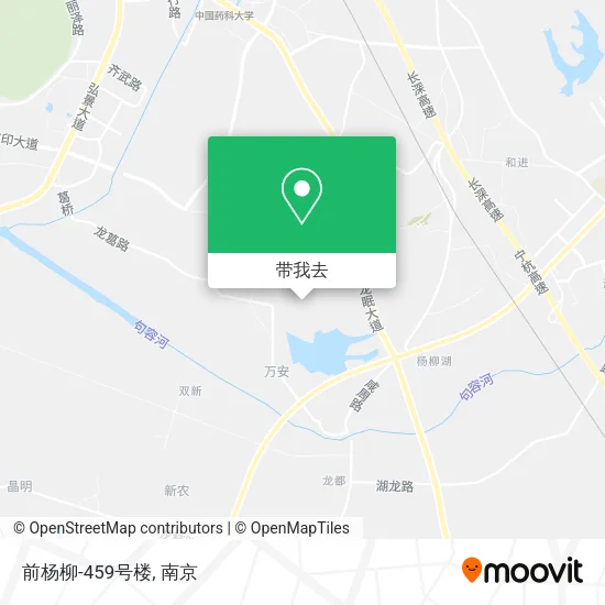 前杨柳-459号楼地图