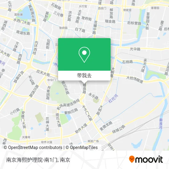 南京海熙护理院-南1门地图