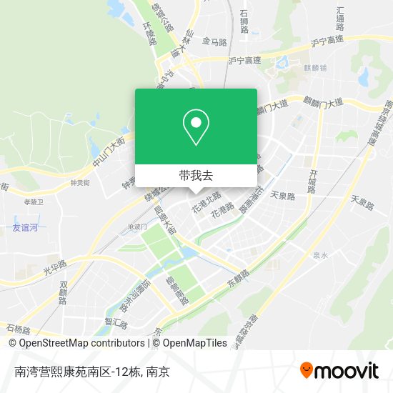 南湾营熙康苑南区-12栋地图