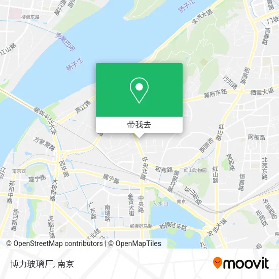 博力玻璃厂地图