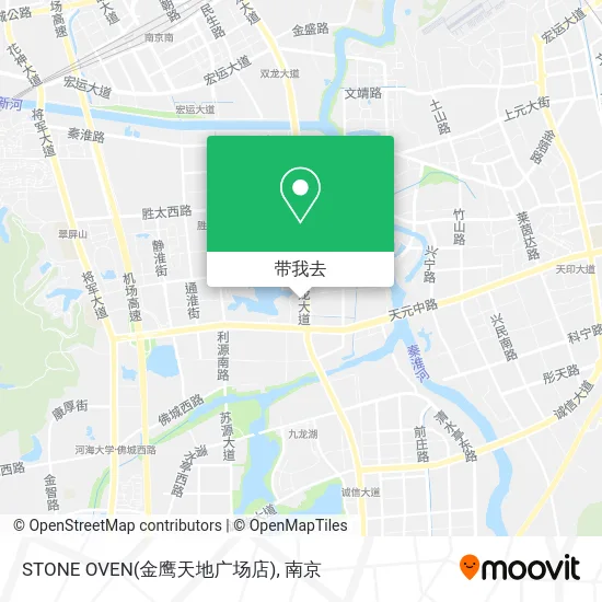STONE OVEN(金鹰天地广场店)地图