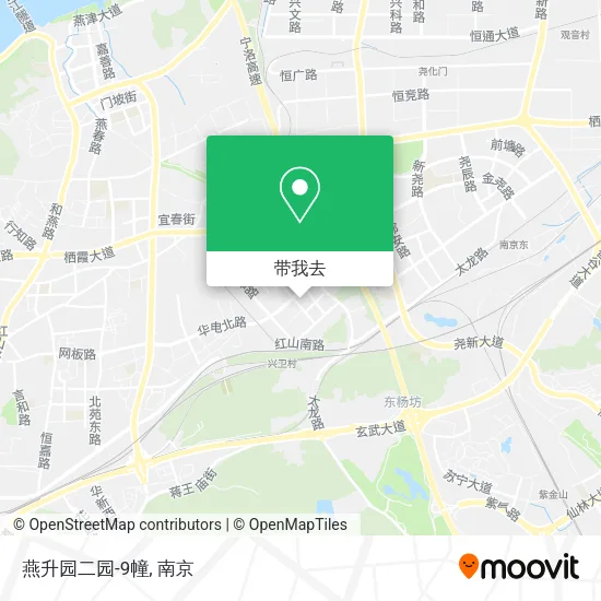 燕升园二园-9幢地图