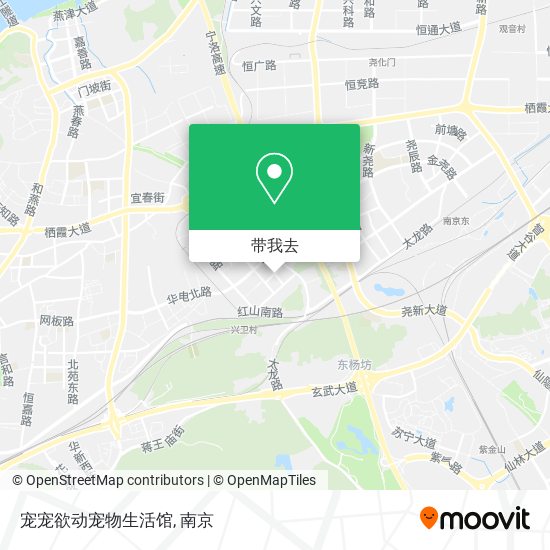 宠宠欲动宠物生活馆地图