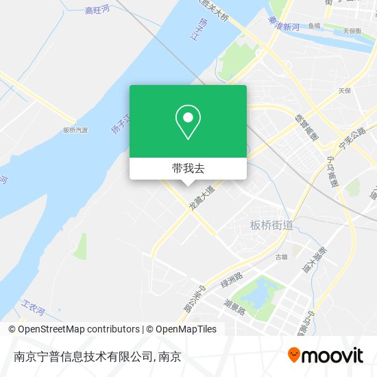 南京宁普信息技术有限公司地图