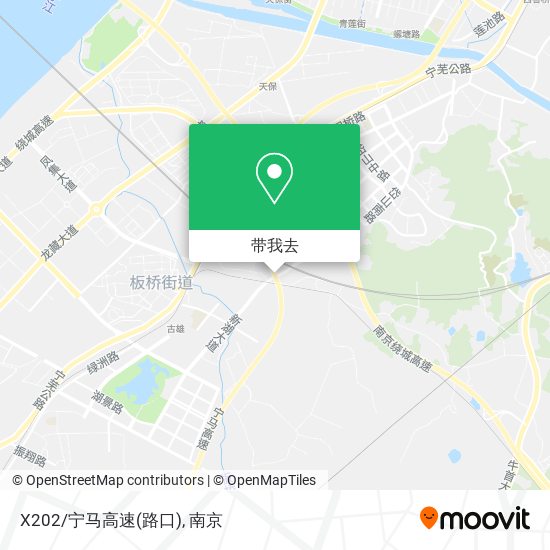 X202/宁马高速(路口)地图